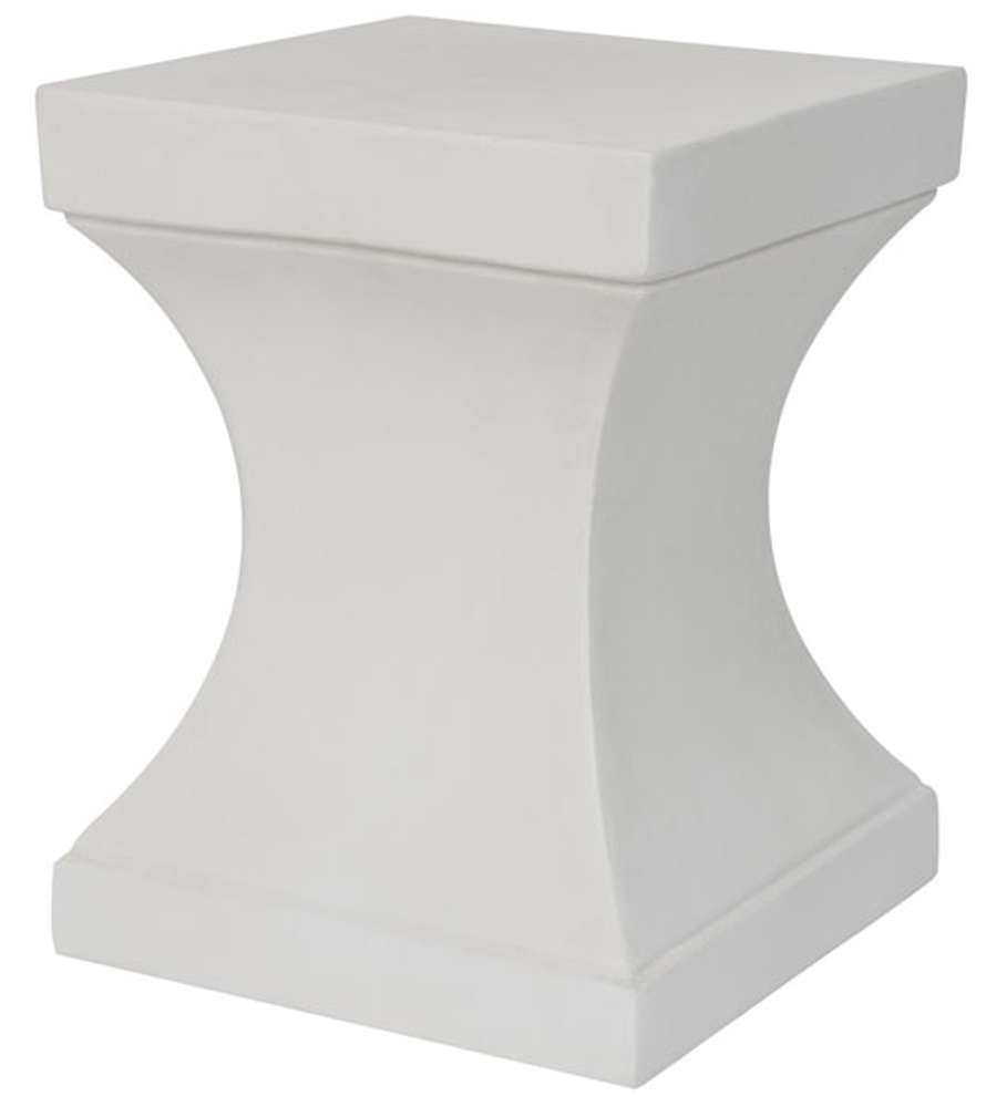 Safavieh - Curby In/Outdoor Accent Stool - Ivory - VNN1002B veiw 3