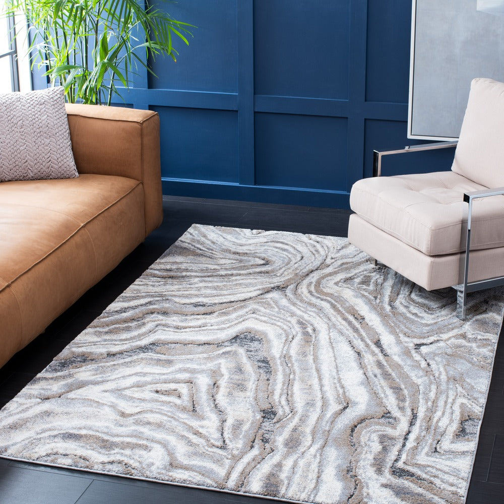 Safavieh - Cyrus Shag 116B Beige / Grey - 10" X 14" - CYR116B-10 view 2
