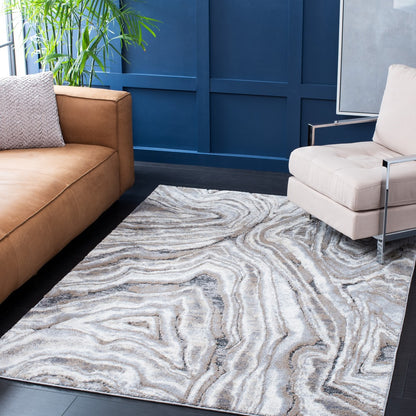 Safavieh - Cyrus Shag 116B Beige / Grey - 10" X 14" - CYR116B-10 view 2