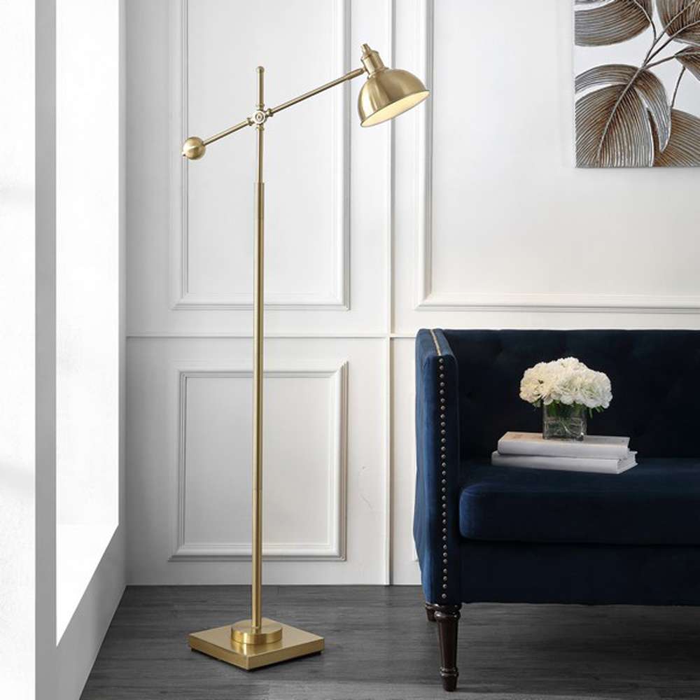Safavieh - Dagen Floor Lamp - Brass - FLL4073A veiw 2
