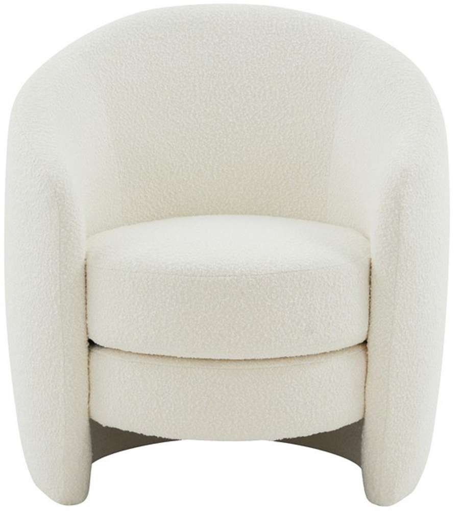 Safavieh - Couture - Danianna Boucle Accent Chair - Ivory - SFV4803A veiw 1