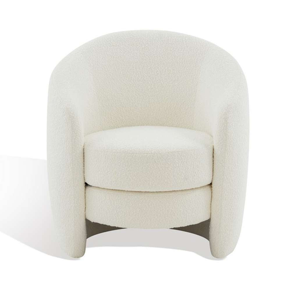 Safavieh - Couture - Danianna Boucle Accent Chair - Ivory - SFV4803A veiw 2
