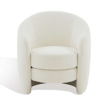 Safavieh - Couture - Danianna Boucle Accent Chair - Ivory - SFV4803A veiw 2