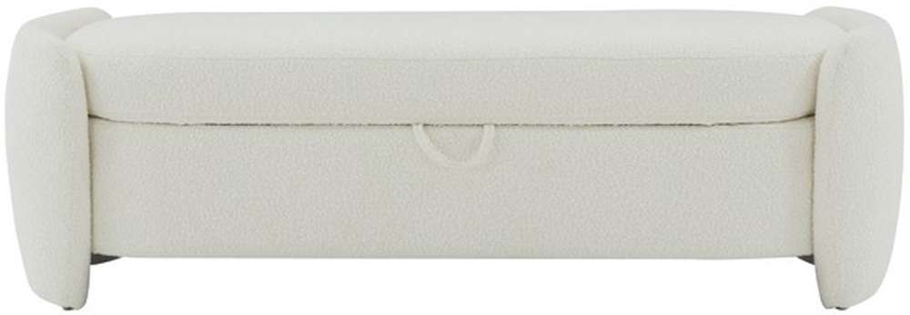 Safavieh - Couture - Danianna Boucle Bench - Ivory - SFV4805A veiw 1