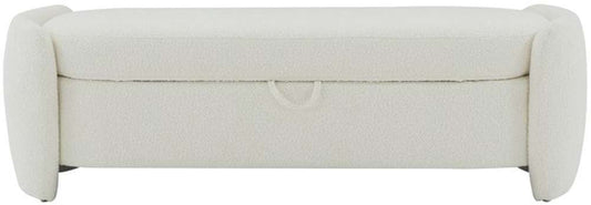 Safavieh - Couture - Danianna Boucle Bench - Ivory - SFV4805A veiw 1