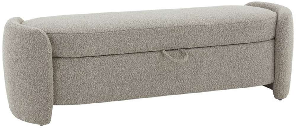 Safavieh - Couture - Danianna Boucle Bench - Light Brown - SFV4805B veiw 3