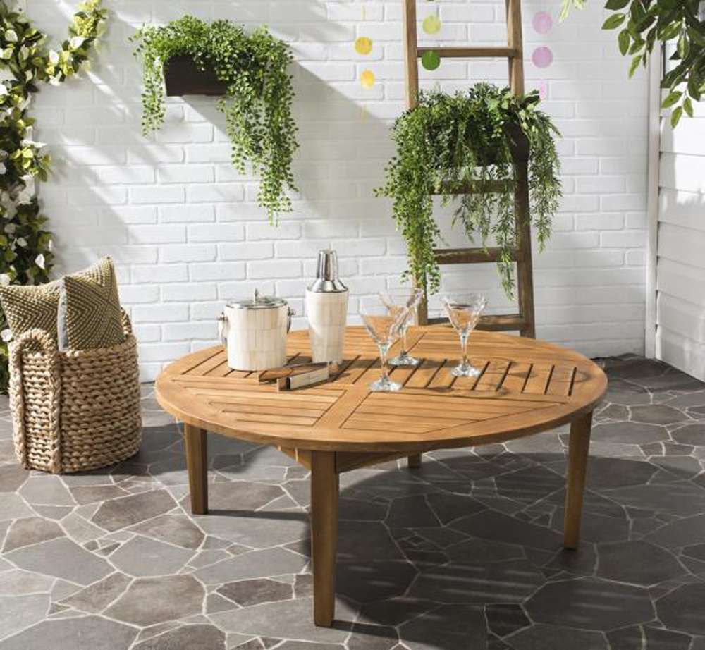 Safavieh - Danville Round Table - Natural - PAT6715A veiw 2