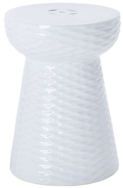 Safavieh - Daphne Garden Stool - White - ACS4523A veiw 1