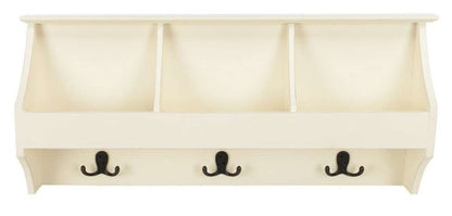 Safavieh - Darcey Hanging Strg Wall Rack - White - HAC5702C veiw 1