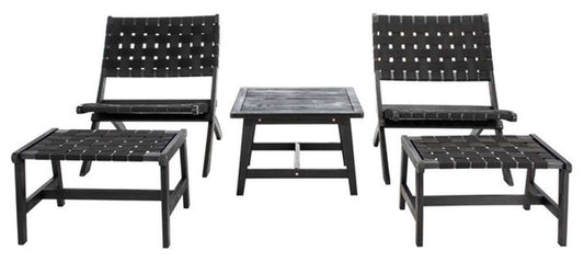 Safavieh - Darryl Living Set - Black - Black - PAT7078C veiw 1