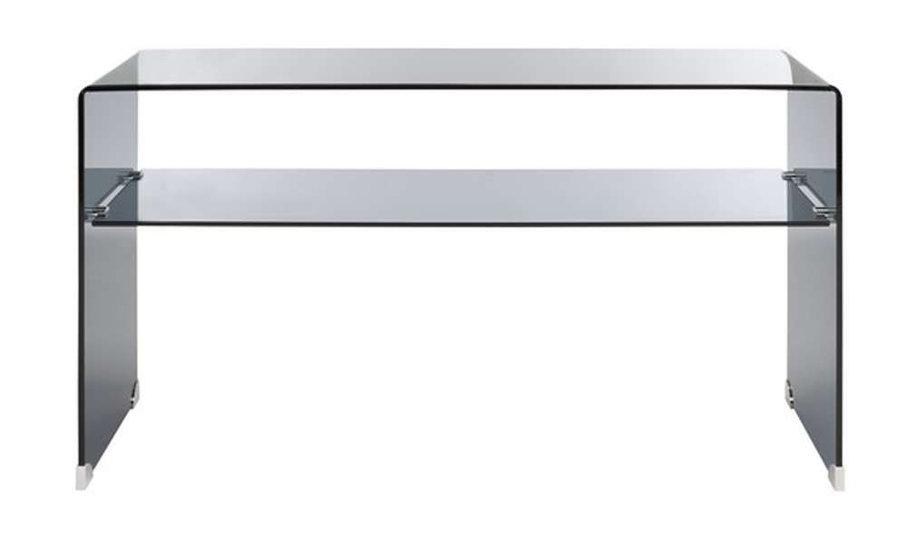 Safavieh - Dash Glass 1Shelf Console Table - Clear - Grey - CNS7302A veiw 1