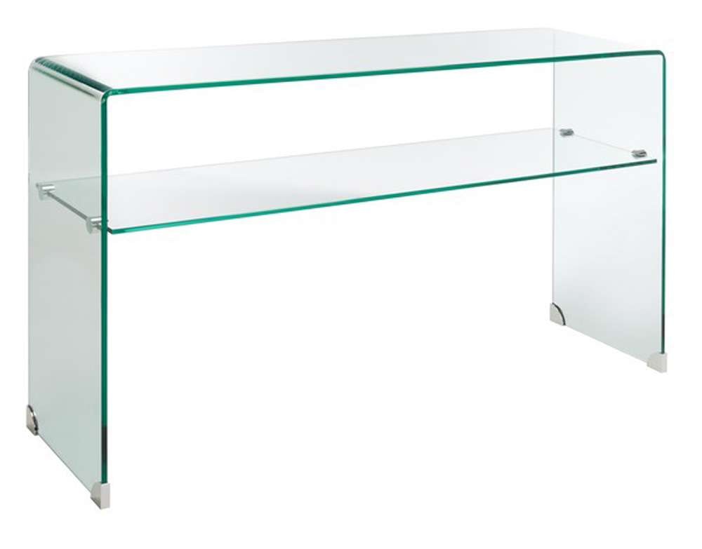 Safavieh - Dash Glass 1Shelf Console Table - Clear - CNS7302B veiw 3