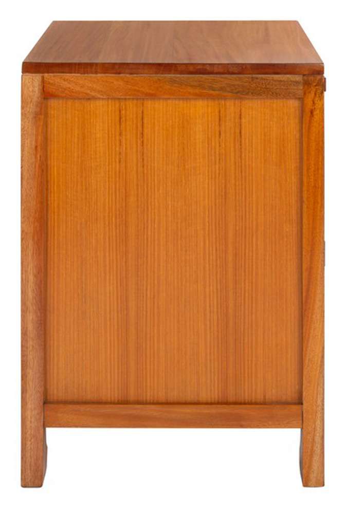 Safavieh - Dave 1 Drwr 1 Door Nightstand - Natural - NST4003A veiw 3