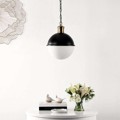 Safavieh - Daylily 12.7 Inch Pendant - Black - Brass - PND4139A veiw 1
