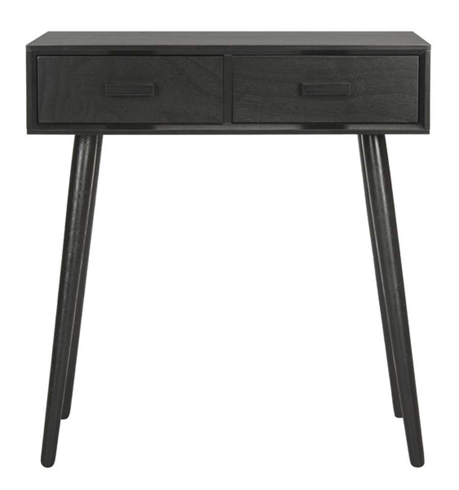 Safavieh - Dean 2 Drawer Console Table - Black - COF5701D veiw 2
