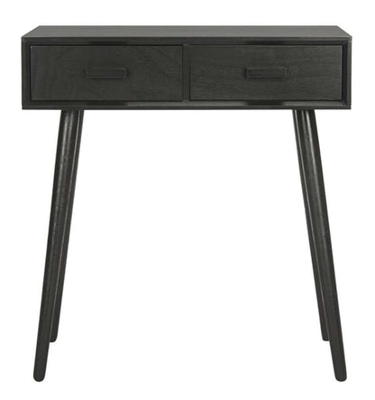 Safavieh - Dean 2 Drawer Console Table - Black - COF5701D veiw 2