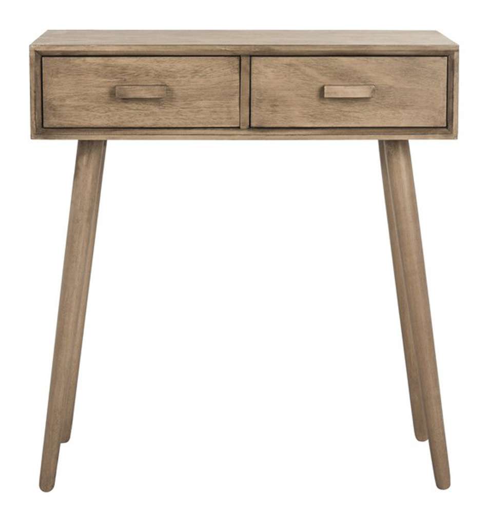 Safavieh - Dean 2 Drawer Console Table - Light Brown - COF5701B veiw 2