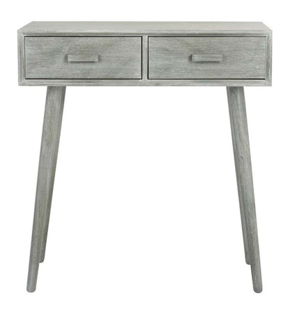 Safavieh - Dean 2 Drawer Console Table - Slate - Grey - COF5701C veiw 2