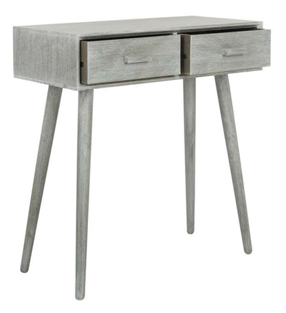 Safavieh - Dean 2 Drawer Console Table - Slate - Grey - COF5701C veiw 4