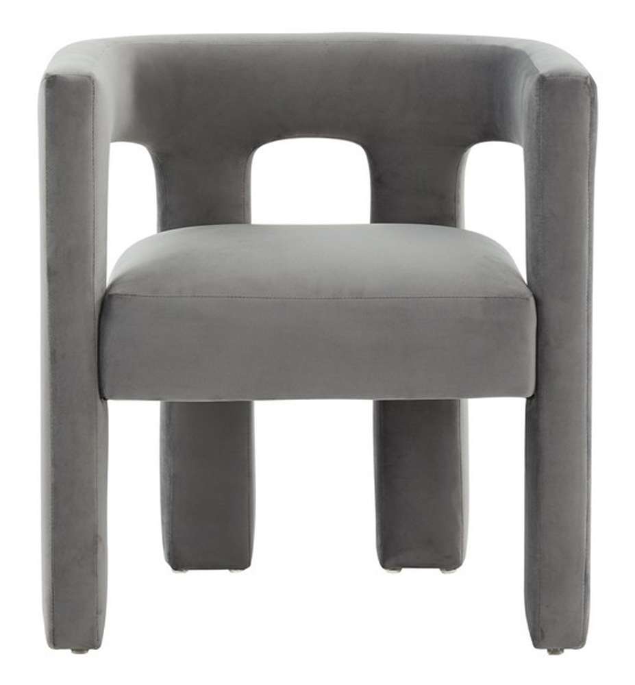 Safavieh - Couture - Deandre Contemporary Chair - Slate Grey  - SFV4785B veiw 1
