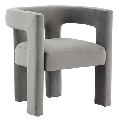 Safavieh - Couture - Deandre Contemporary Chair - Slate Grey  - SFV4785B veiw 3
