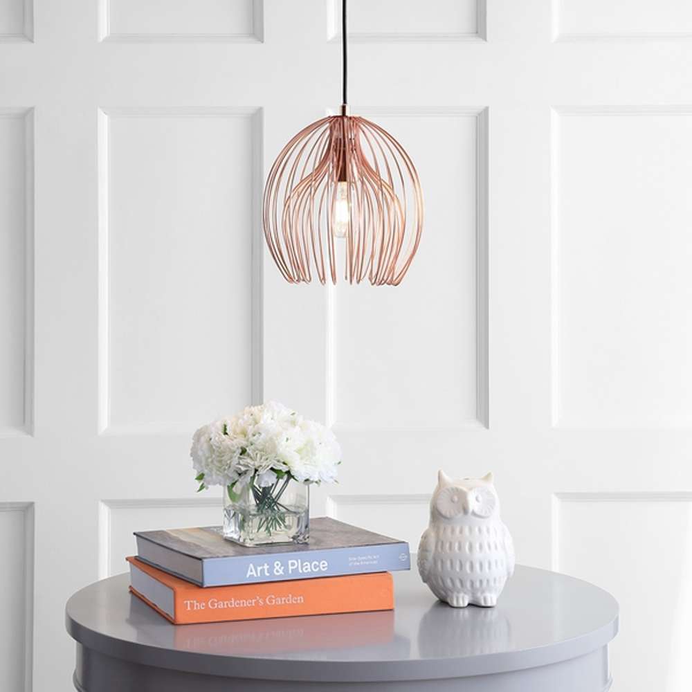 Safavieh - Deena 10.25 Inch Pendant - Copper - PND4029A veiw 2