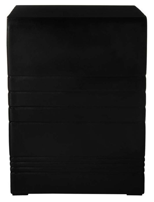 Safavieh - Deidara Concrete Accent Stool - Black - VNN1031C veiw 1