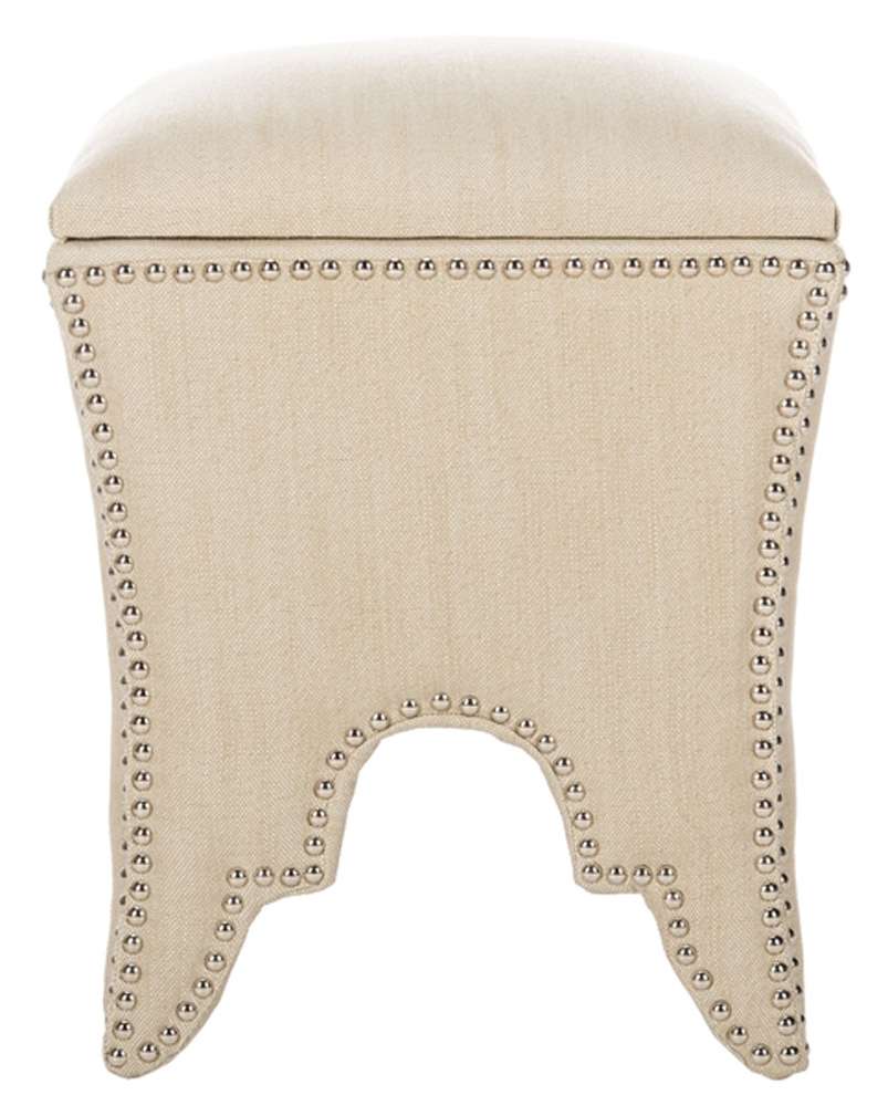 Safavieh - Deidra Ottoman - Beige - MCR4663J veiw 1