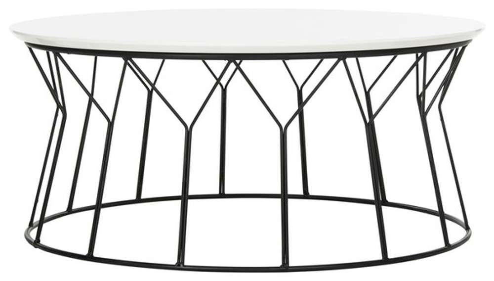 Safavieh - Deion Coffee Table - White - FOX4259B veiw 1
