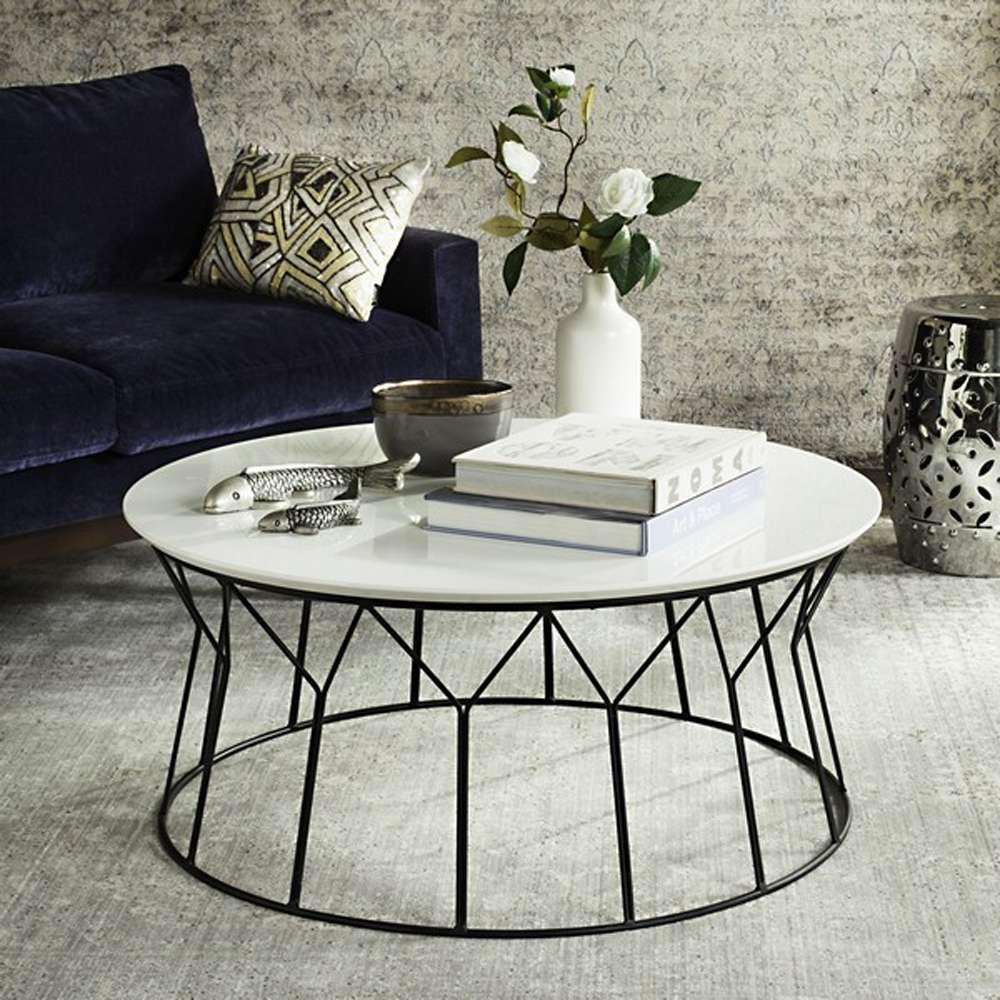 Safavieh - Deion Coffee Table - White - FOX4259B veiw 2