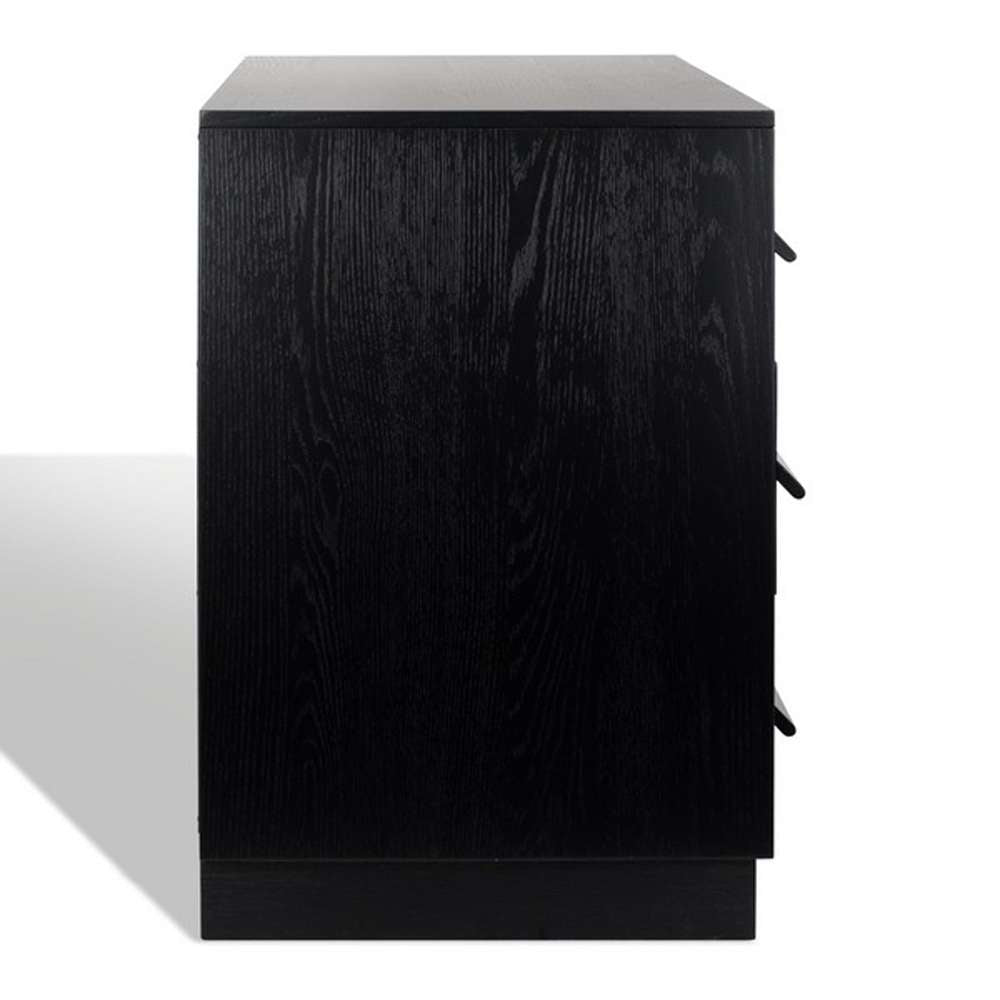 Safavieh - Couture - Deirdra 3 Drawer Wood Chest - Black - SFV2138B veiw 5