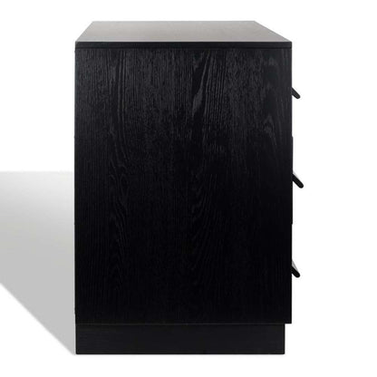 Safavieh - Couture - Deirdra 3 Drawer Wood Chest - Black - SFV2138B veiw 5