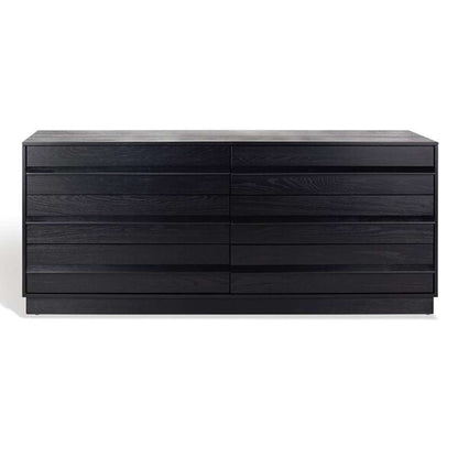 Safavieh - Couture - Deirdra 6 Drawer Wood Dresser - Black - SFV2139B veiw 3