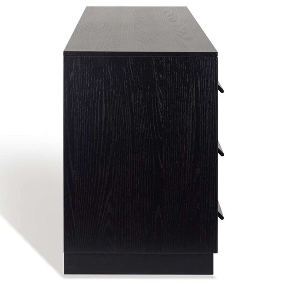 Safavieh - Couture - Deirdra 6 Drawer Wood Dresser - Black - SFV2139B veiw 5