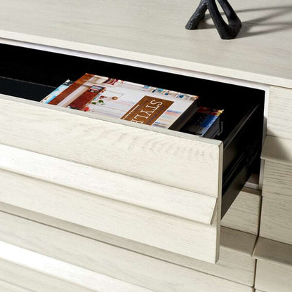 Safavieh - Couture - Deirdra 6 Drawer Wood Dresser - White Washed - SFV2139A veiw 2