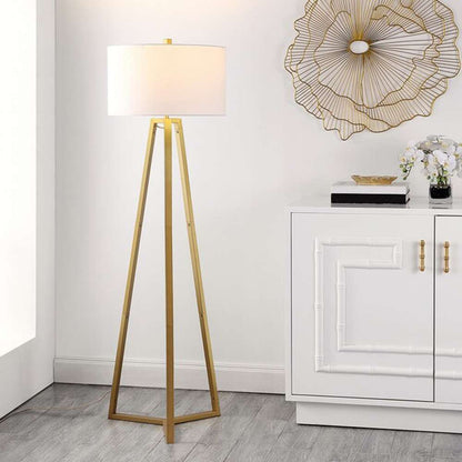 Safavieh - Deisa 64in Floor Lamp - Gold - FLL4101A veiw 2