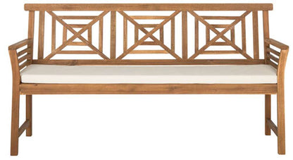 Safavieh - Del Mar 3 Seat Bench - Natural - Beige - PAT6737A veiw 1