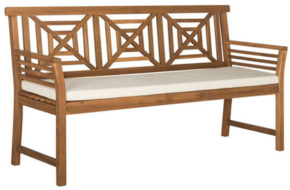 Safavieh - Del Mar 3 Seat Bench - Natural - Beige - PAT6737A veiw 3