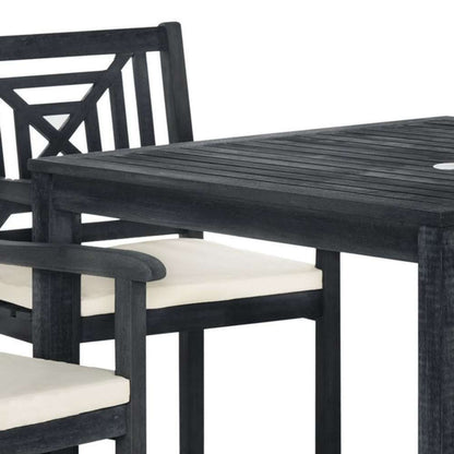 Safavieh - Del Mar Dining Set - Dark Slate Gray - PAT6722K veiw 3