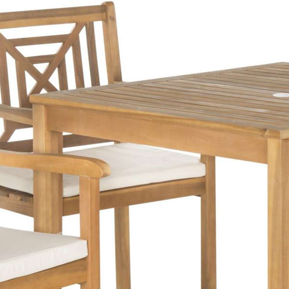 Safavieh - Del Mar Dining Set - Natural - Beige - PAT6722A veiw 2