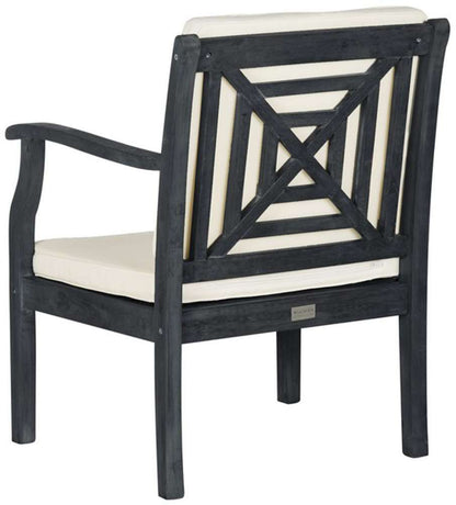 Safavieh - Del Mar Outdoor Set - Dark Slate Gray - Beige - PAT6717K veiw 3