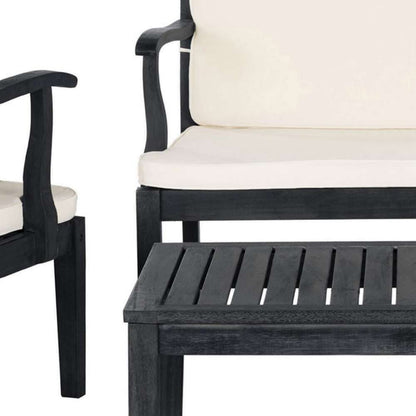 Safavieh - Del Mar Outdoor Set - Dark Slate Gray - Beige - PAT6717K veiw 4