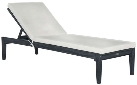 Safavieh - Del Mar Sunlounger - Dark Slate Gray - Beige - PAT6730K veiw 1