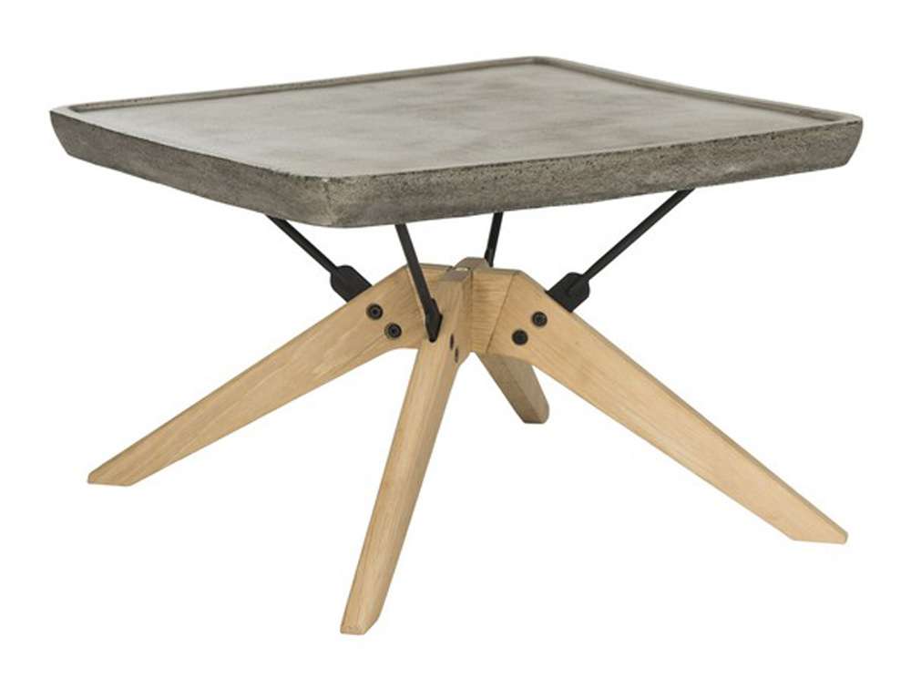 Safavieh - Delartin In/Outdoor Coffee Table - Dark Grey - VNN1025A veiw 2