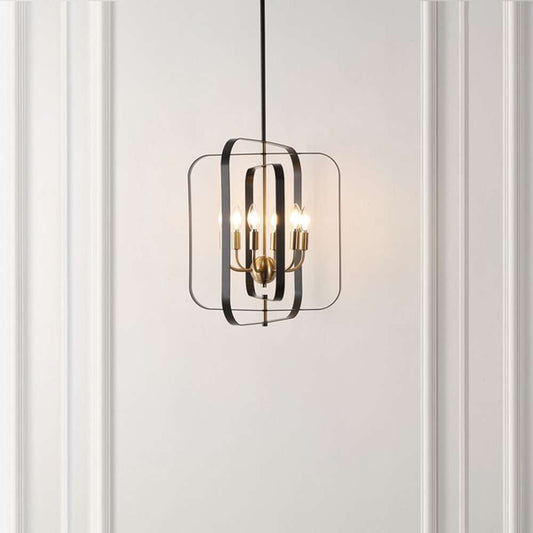 Safavieh - Dellyth 6 Lt 20in Pendant - Black - Brass - PND4195A veiw 2