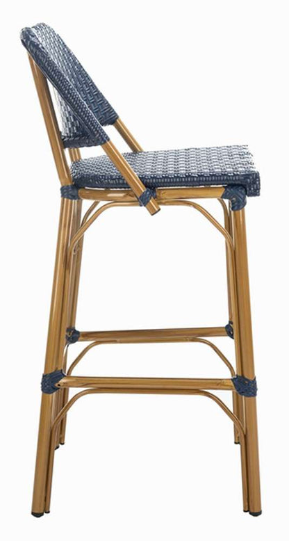 Safavieh - Deltana Barstool - Navy - FOX5208D veiw 4
