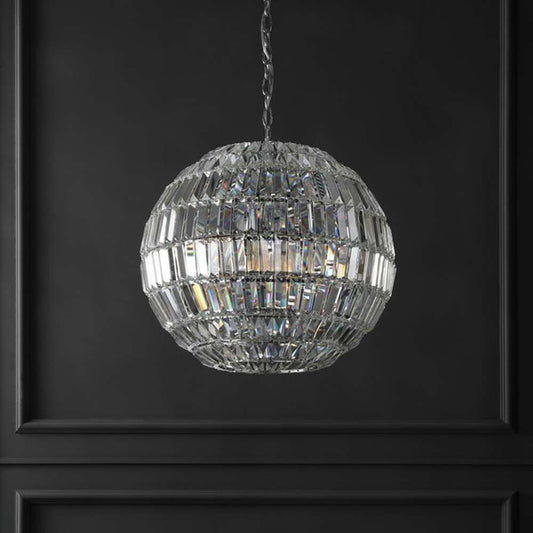 Safavieh - Couture - Demarco Small Crystal Chandelier - Chrome - CTL1004A veiw 1