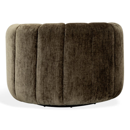 Safavieh - Demetri Chenille Swivel Chair / Brown - SFV6108B view 5