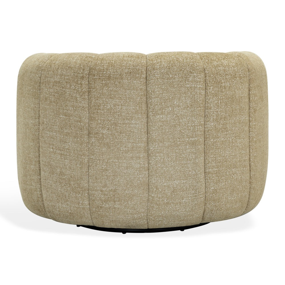 Safavieh - Demetri Chenille Swivel Chair / Light Brown - SFV6108E view 5