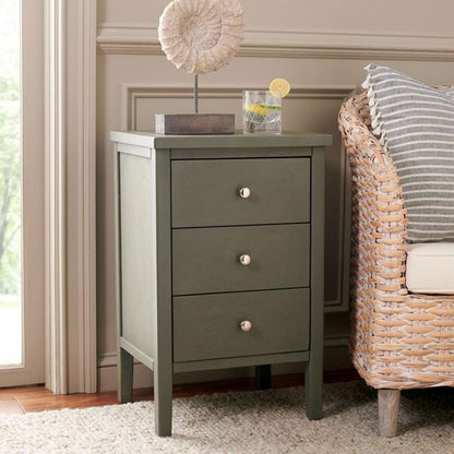 Safavieh - Deniz Night Stand W/Storage - Ash Grey - AMH6628A veiw 3